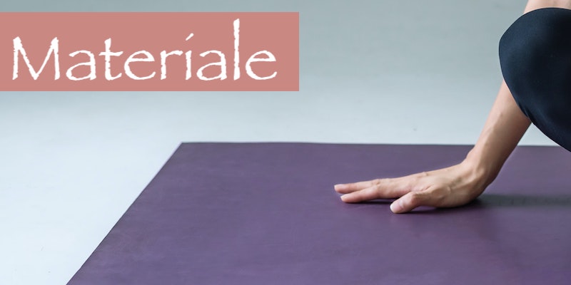 materiale tappetino yoga