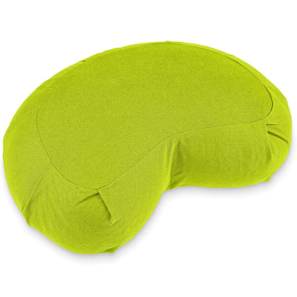 cuscino yoga mezzaluna verde lotuscrafts